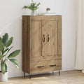 vidaXL Highboard Dąb rzemieślniczy 69,5 x 31 x 115 cm