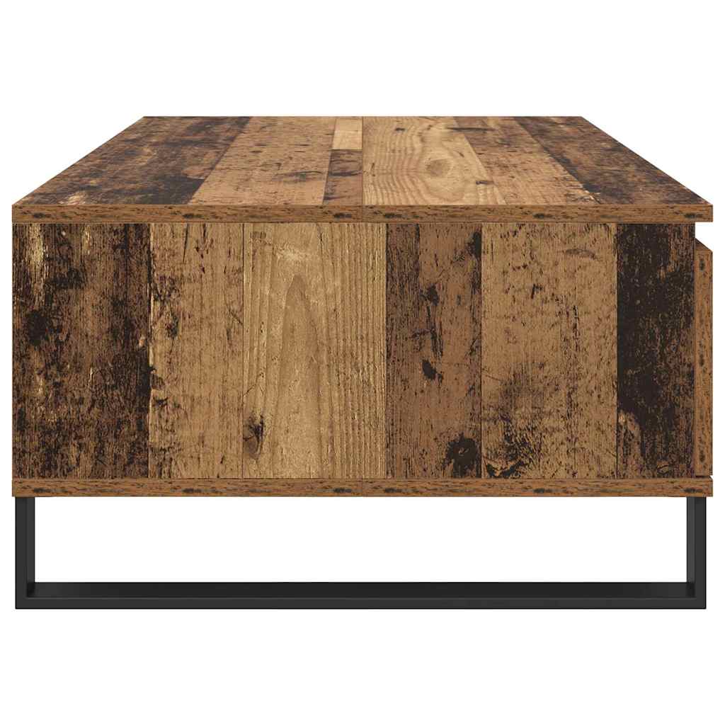 vidaXL Stolik kawowy Stare drewno 90 x 60 x 35 cm