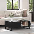 vidaXL Stolik kawowy Czarny Dąb 90 x 60 x 35 cm