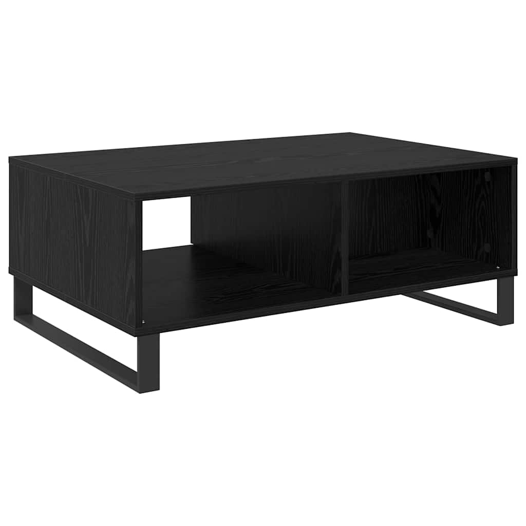 vidaXL Stolik kawowy Czarny Dąb 90 x 60 x 35 cm
