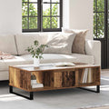 vidaXL Stolik kawowy Stare drewno 104 x 60 x 35 cm