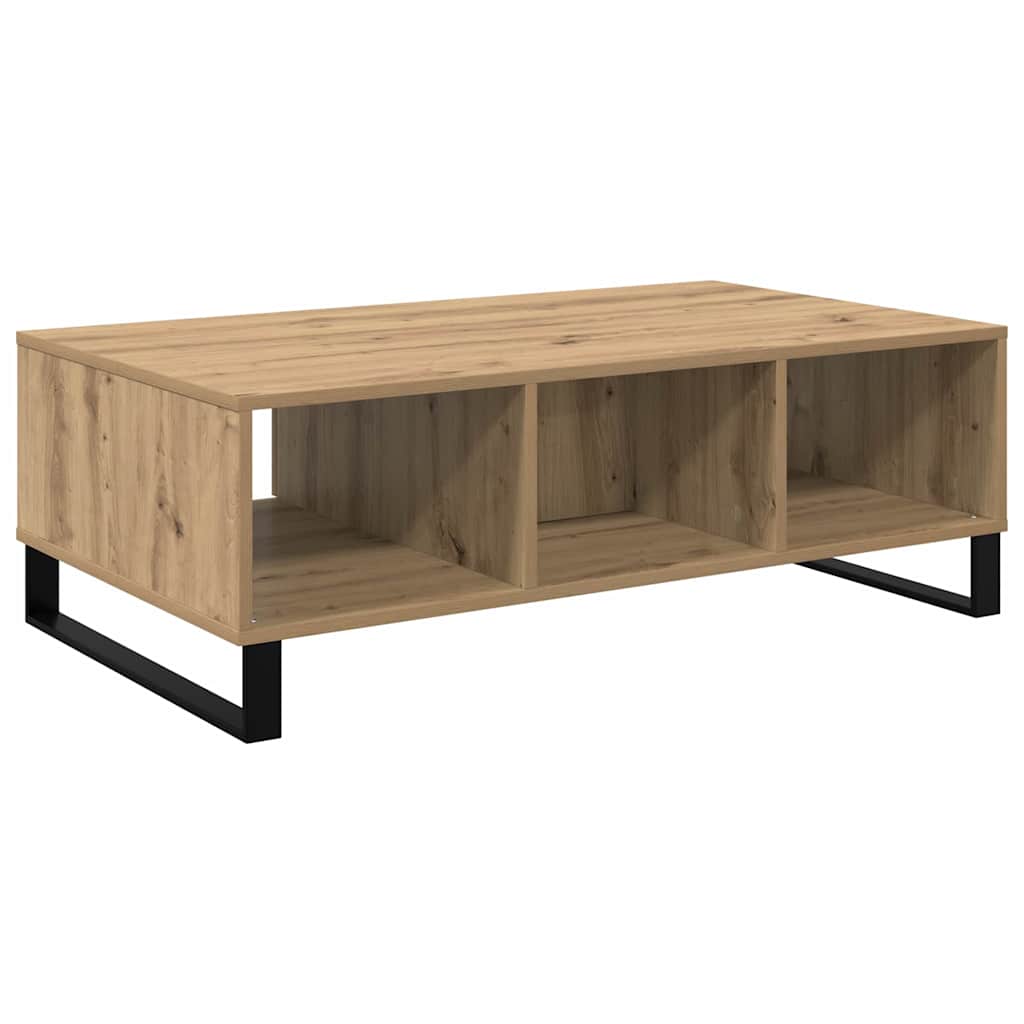 vidaXL Stolik kawowy Dąb rzemieślniczy 104 x 60 x 35 cm