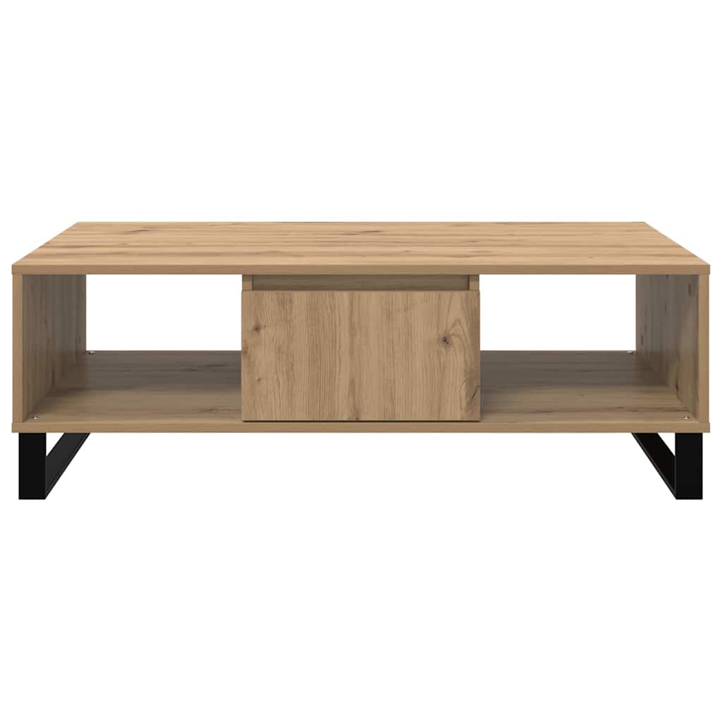 vidaXL Stolik kawowy Dąb rzemieślniczy 104 x 60 x 35 cm