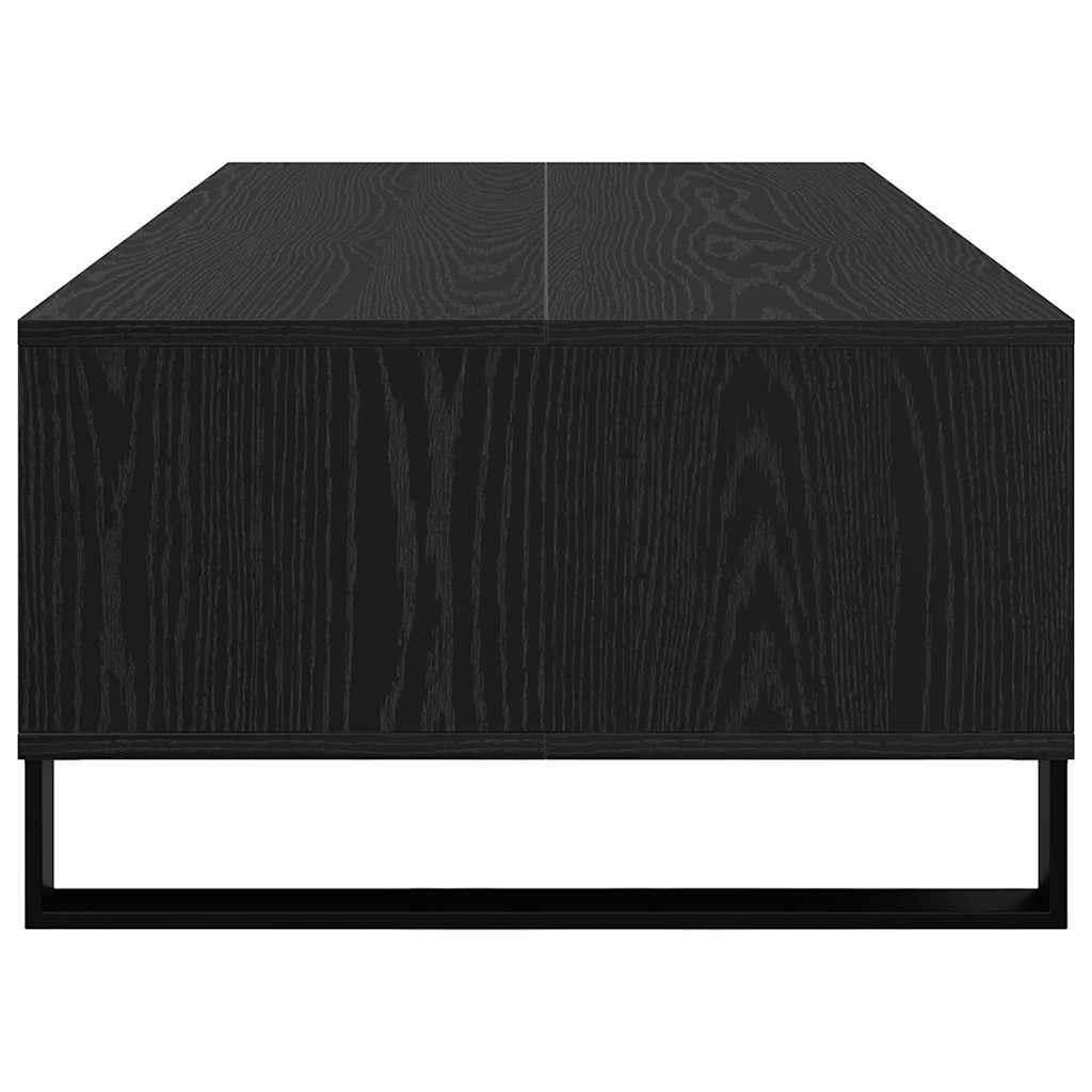 vidaXL Stolik kawowy Czarny Dąb 104 x 60 x 35 cm