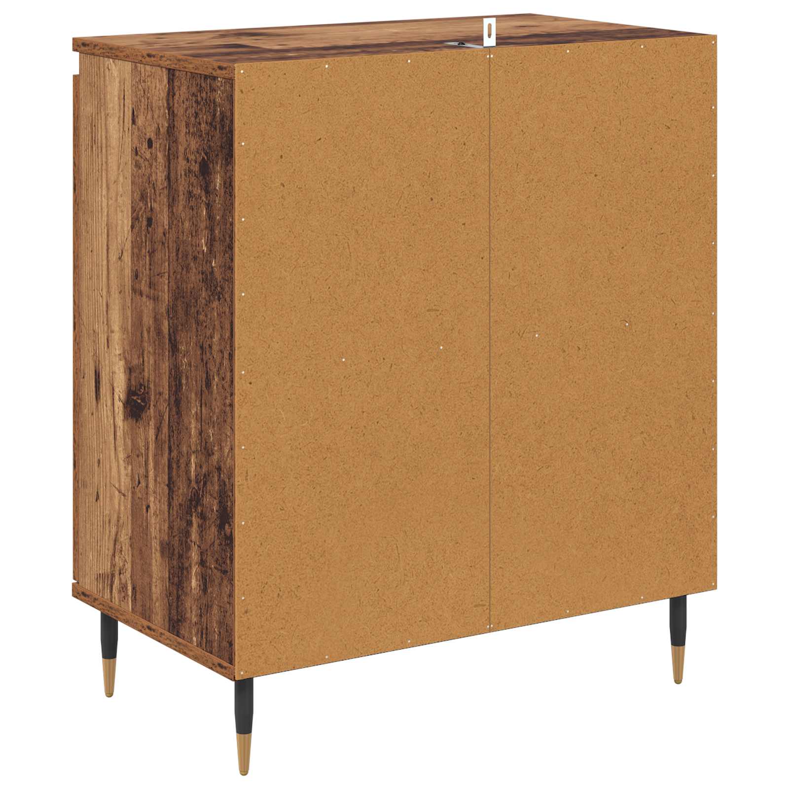 vidaXL Bufet Stare drewno 60 x 35 x 70 cm Materiał drewnopochodny