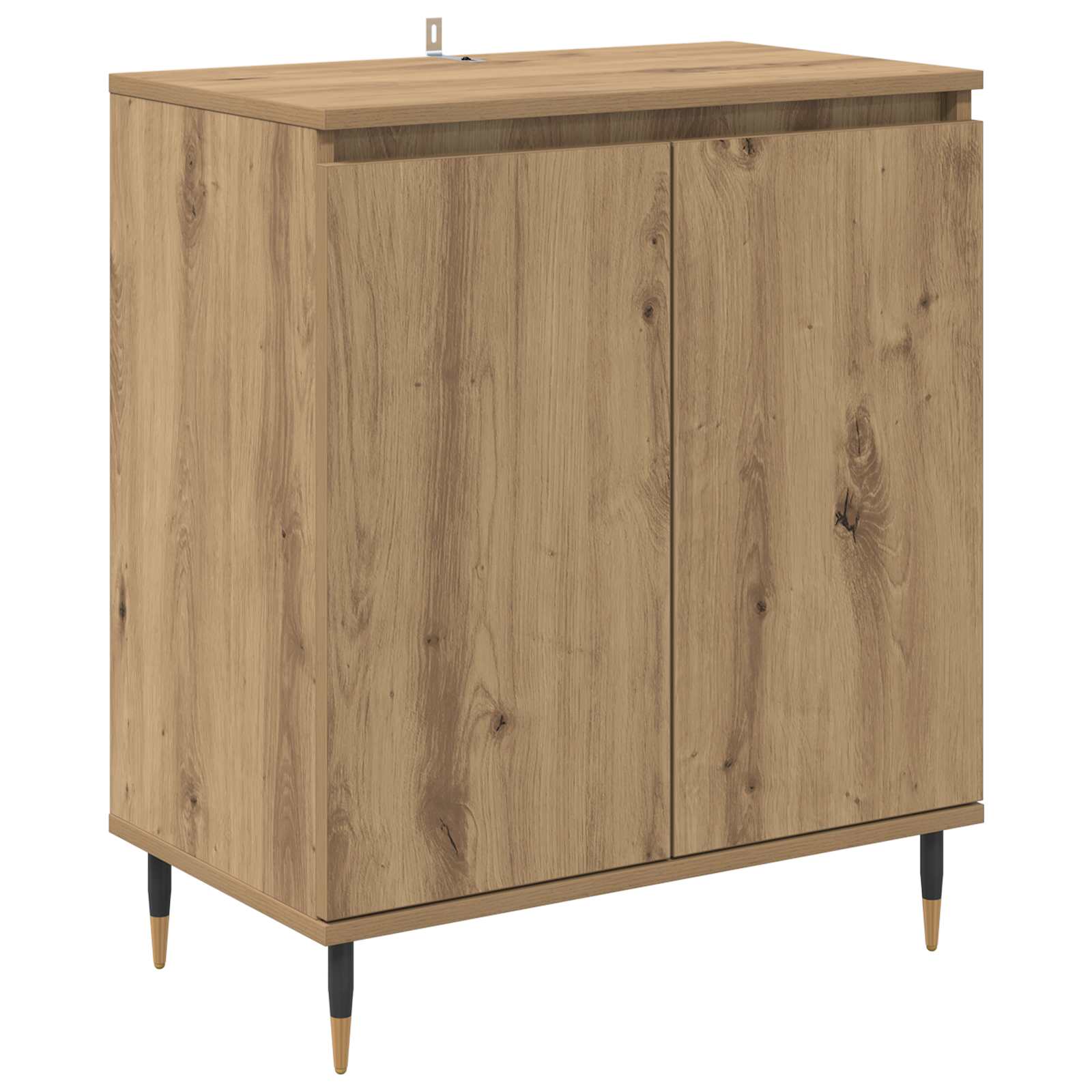 vidaXL Bufet Dąb rzemieślniczy 60 x 35 x 70 cm Materiał drewnopochodny
