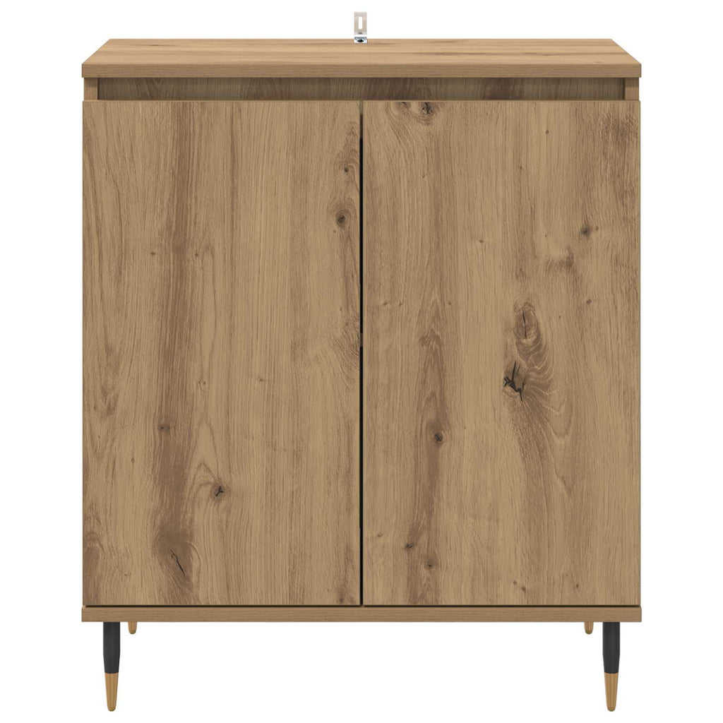 vidaXL Bufet Dąb rzemieślniczy 60 x 35 x 70 cm Materiał drewnopochodny