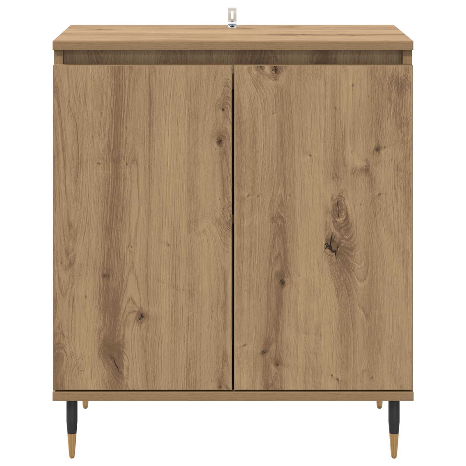 vidaXL Bufet Dąb rzemieślniczy 60 x 35 x 70 cm Materiał drewnopochodny