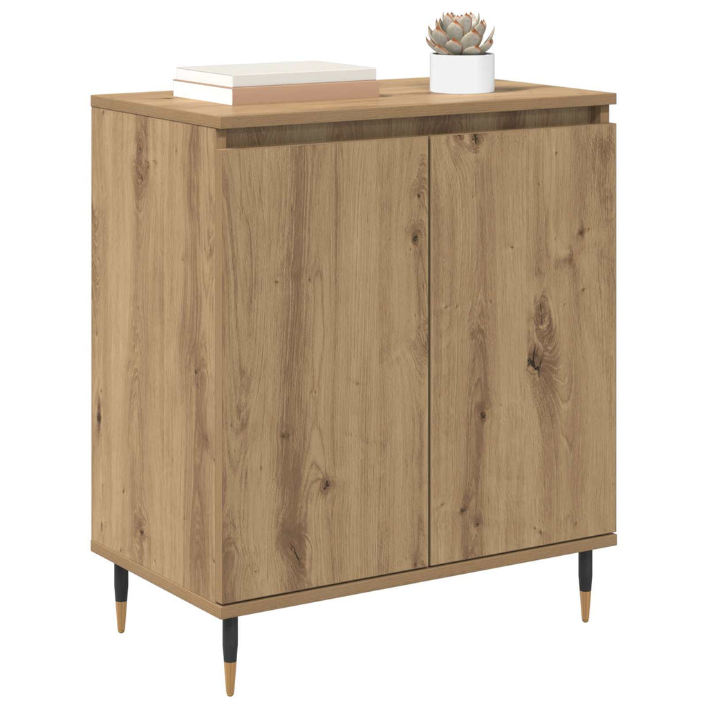 vidaXL Bufet Dąb rzemieślniczy 60 x 35 x 70 cm Materiał drewnopochodny