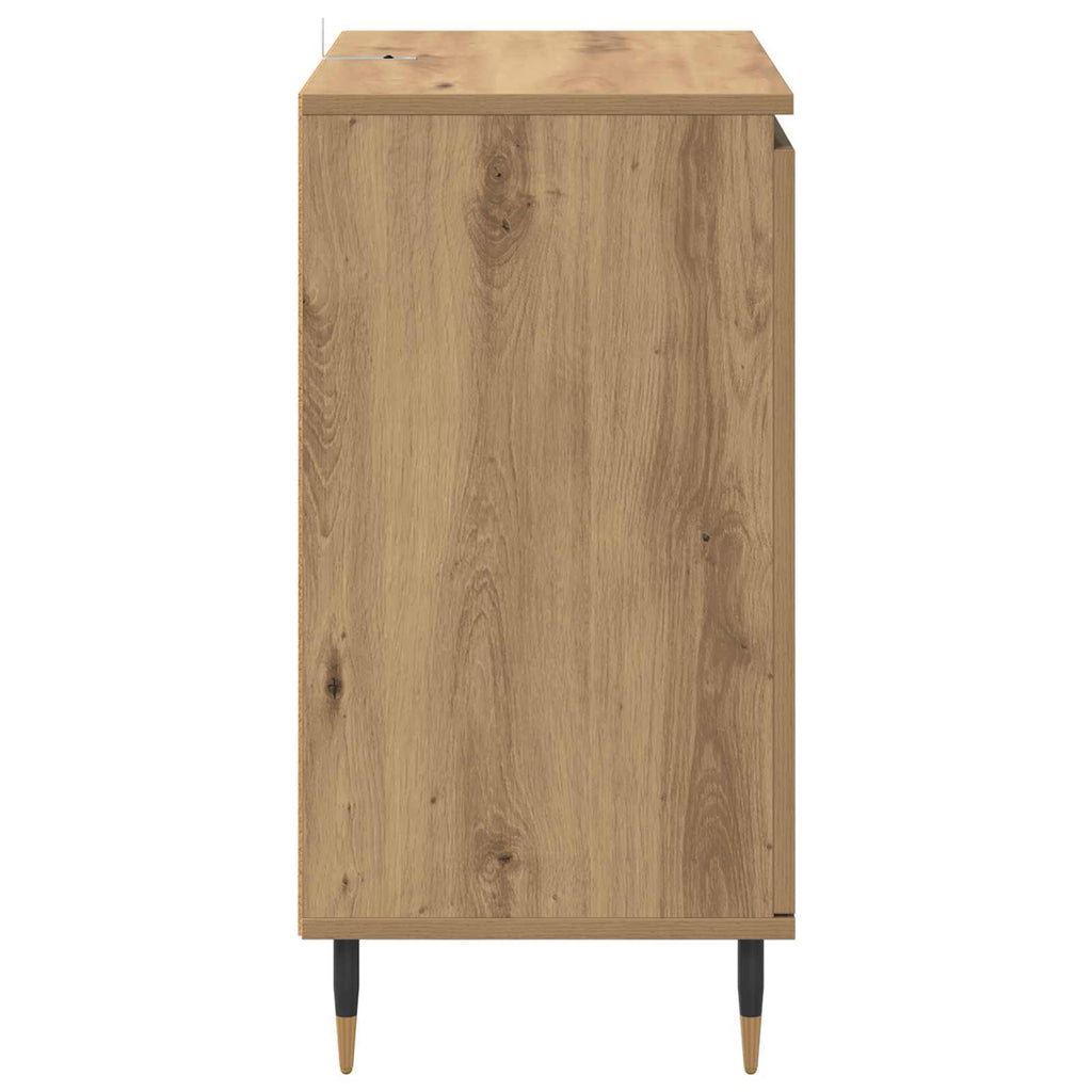 vidaXL Bufet Dąb rzemieślniczy 60 x 35 x 70 cm Materiał drewnopochodny