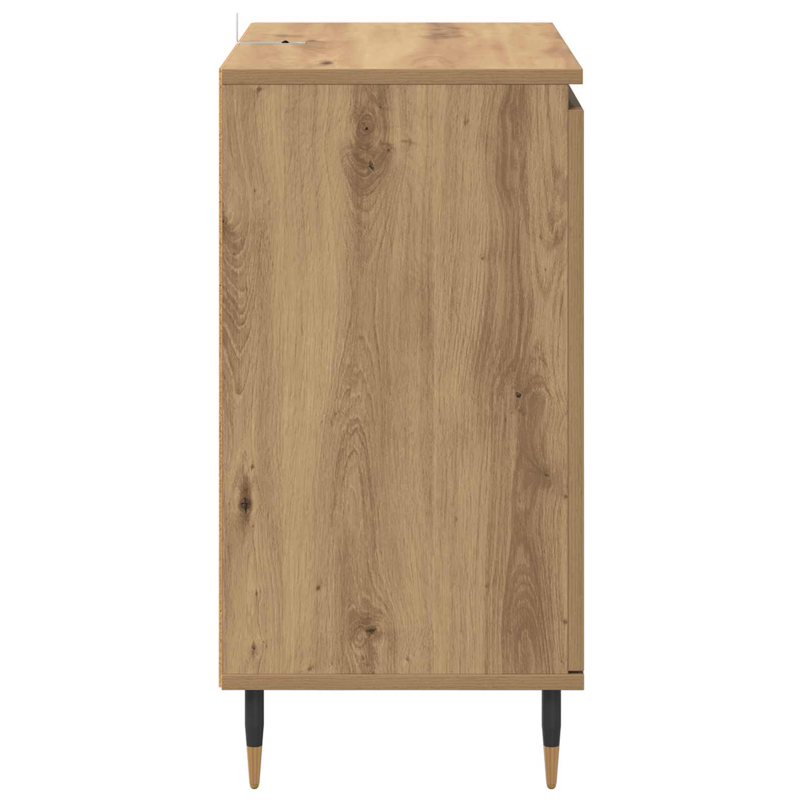 vidaXL Bufet Dąb rzemieślniczy 60 x 35 x 70 cm Materiał drewnopochodny