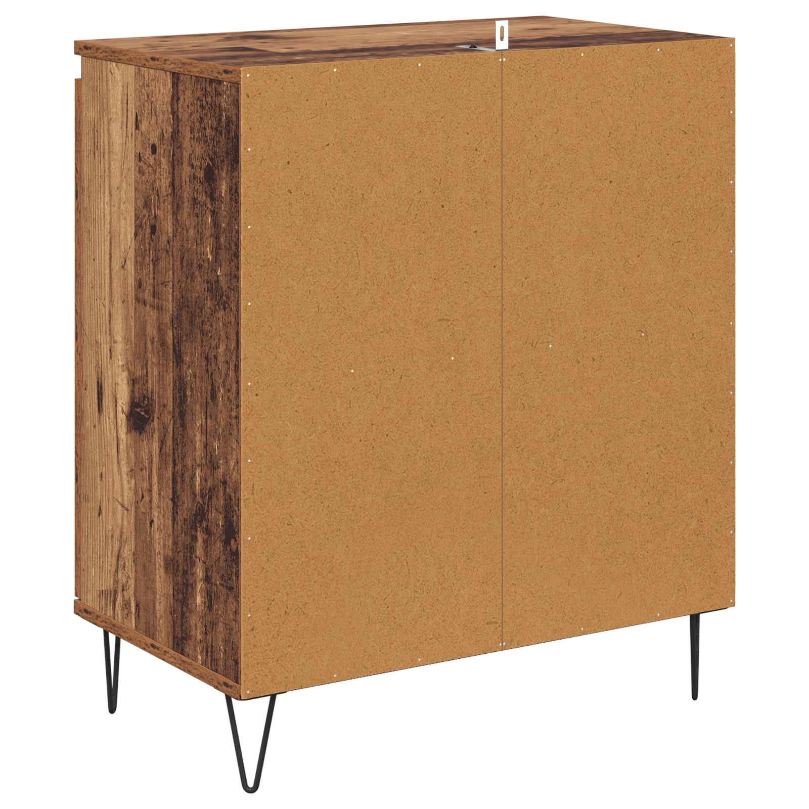 vidaXL Bufet Stare drewno 60 x 35 x 70 cm Materiał drewnopochodny