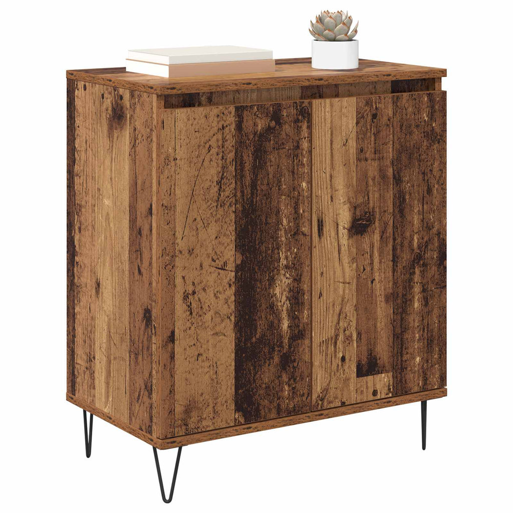 vidaXL Bufet Stare drewno 60 x 35 x 70 cm Materiał drewnopochodny