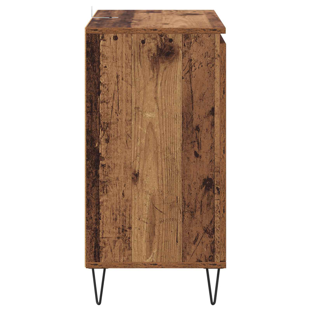 vidaXL Bufet Stare drewno 60 x 35 x 70 cm Materiał drewnopochodny