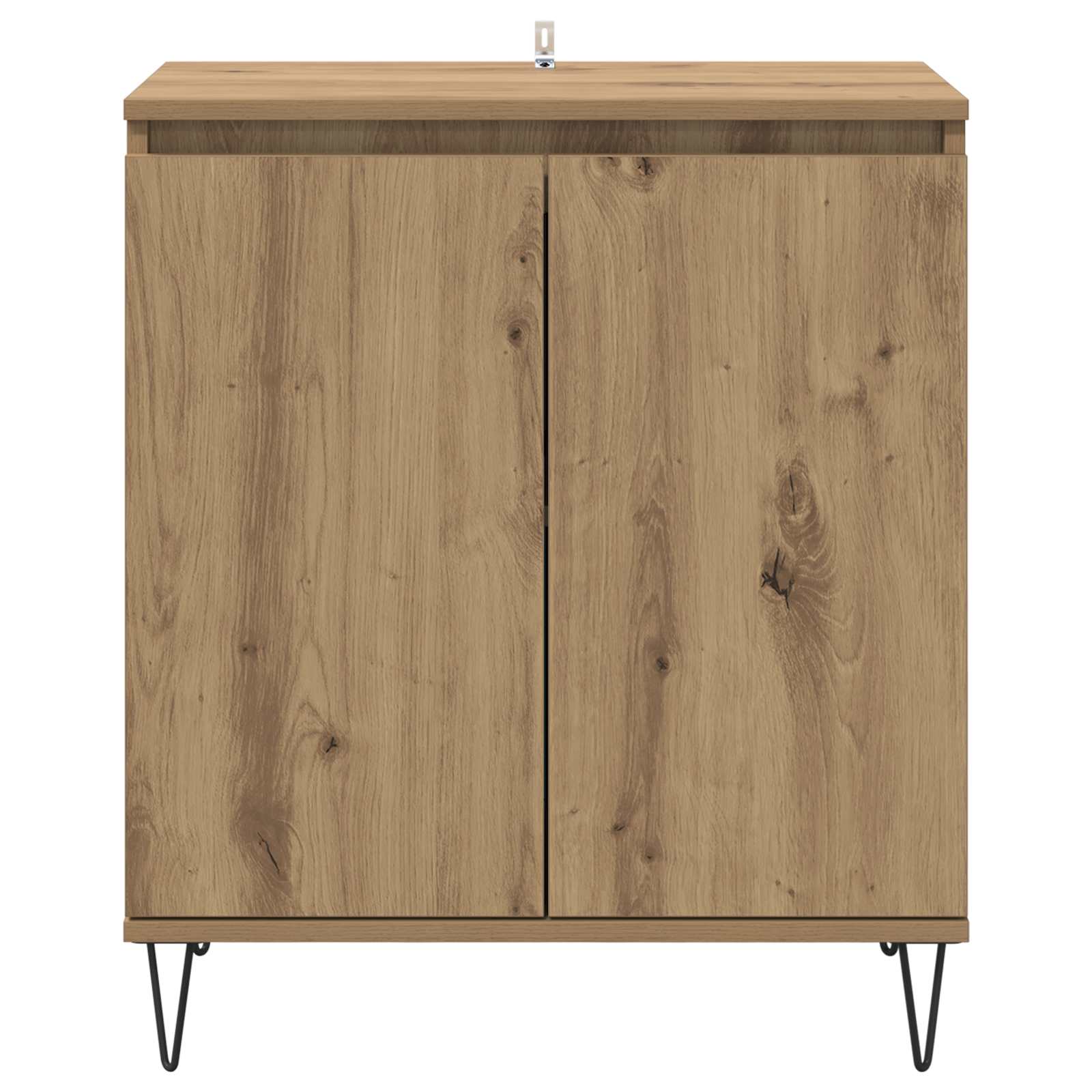 vidaXL Bufet Dąb rzemieślniczy 60 x 35 x 70 cm Materiał drewnopochodny