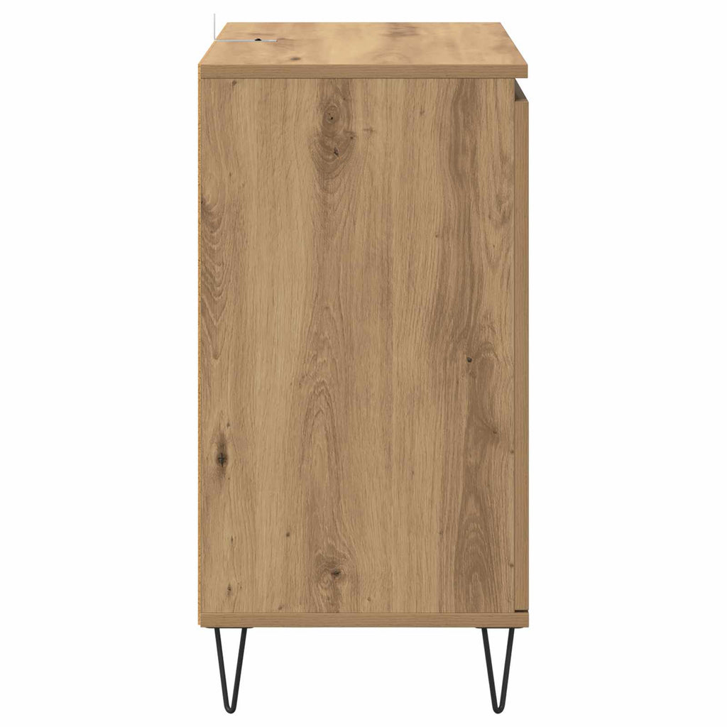 vidaXL Bufet Dąb rzemieślniczy 60 x 35 x 70 cm Materiał drewnopochodny