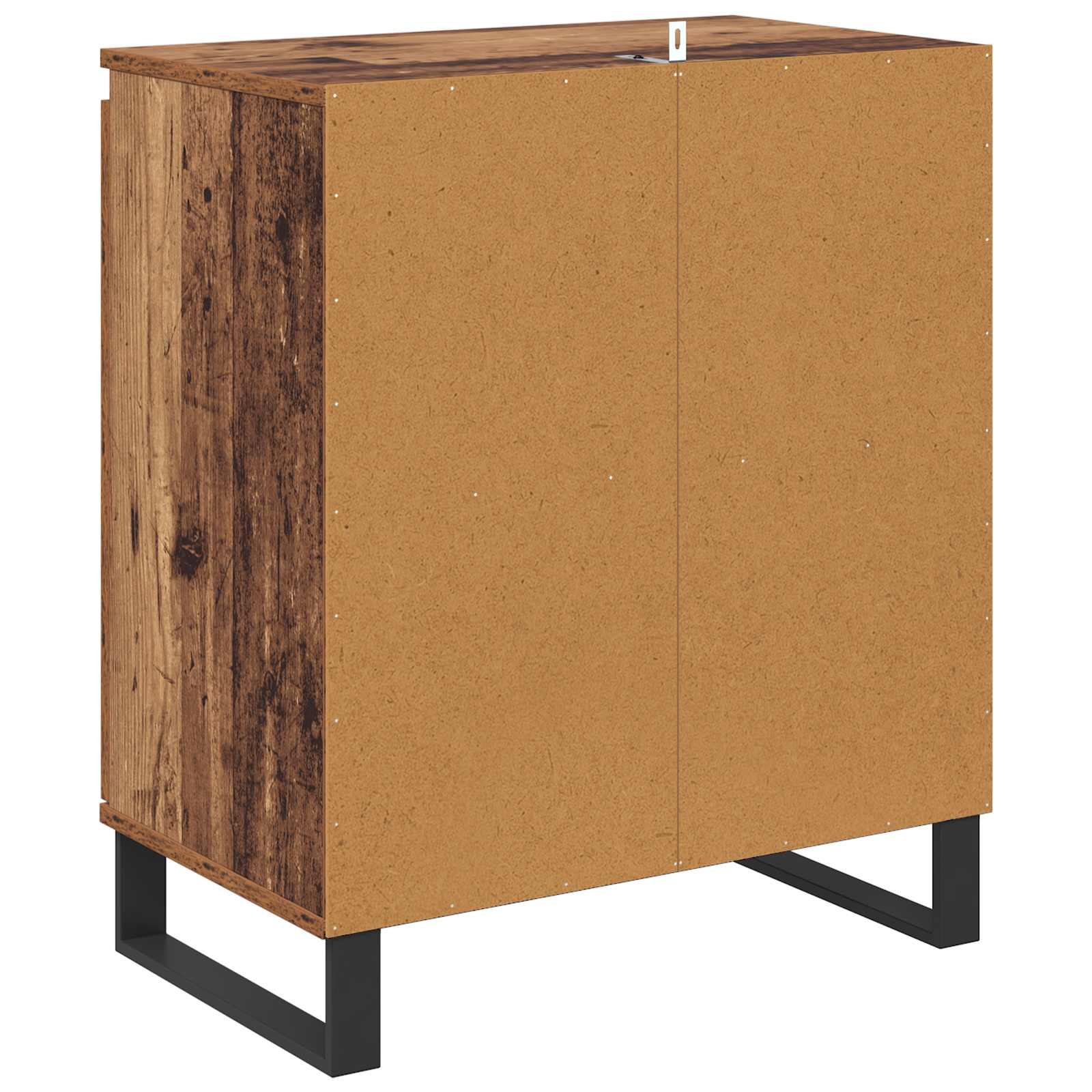vidaXL Bufet Stare drewno 60 x 35 x 70 cm Materiał drewnopochodny