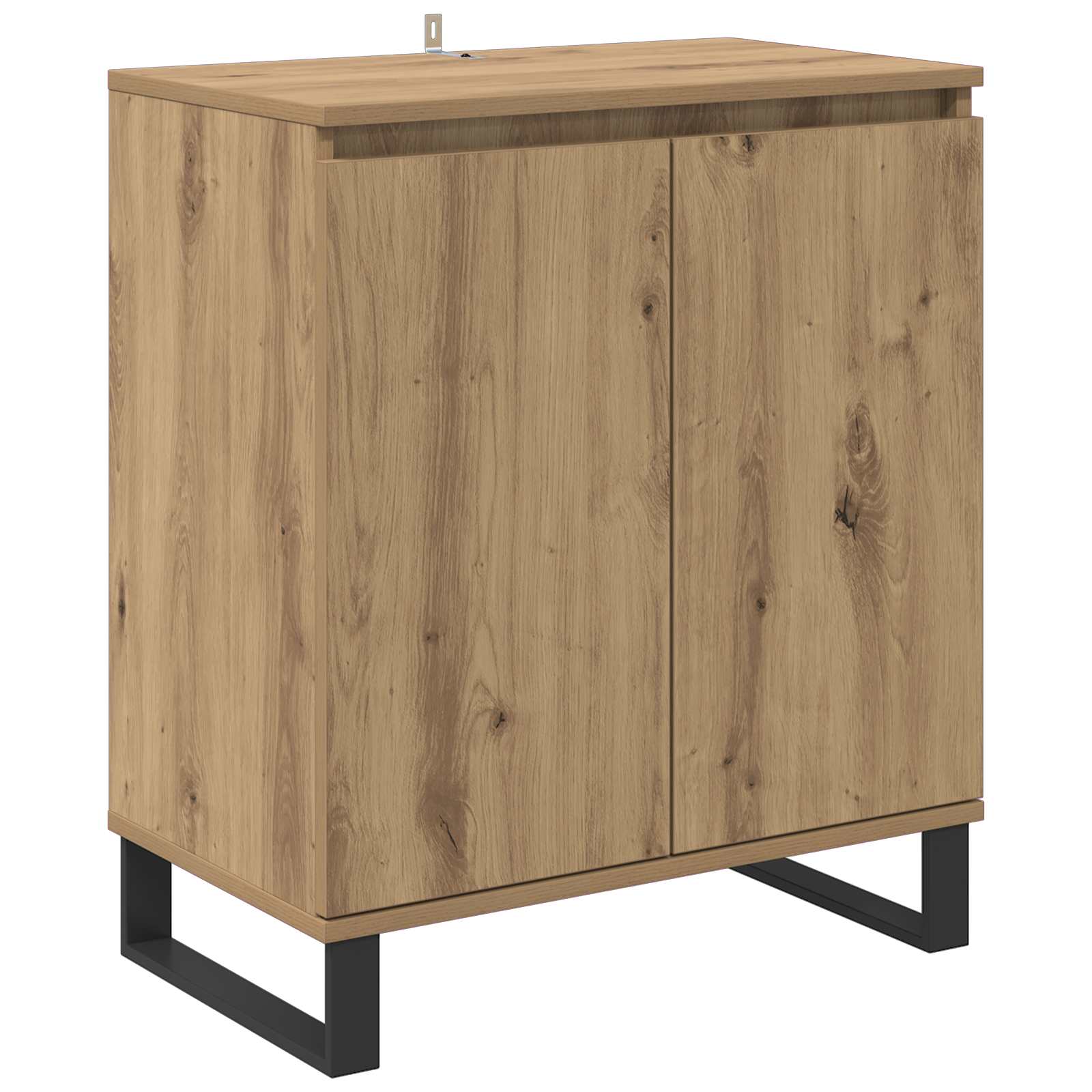 vidaXL Bufet Dąb rzemieślniczy 60 x 35 x 70 cm Materiał drewnopochodny