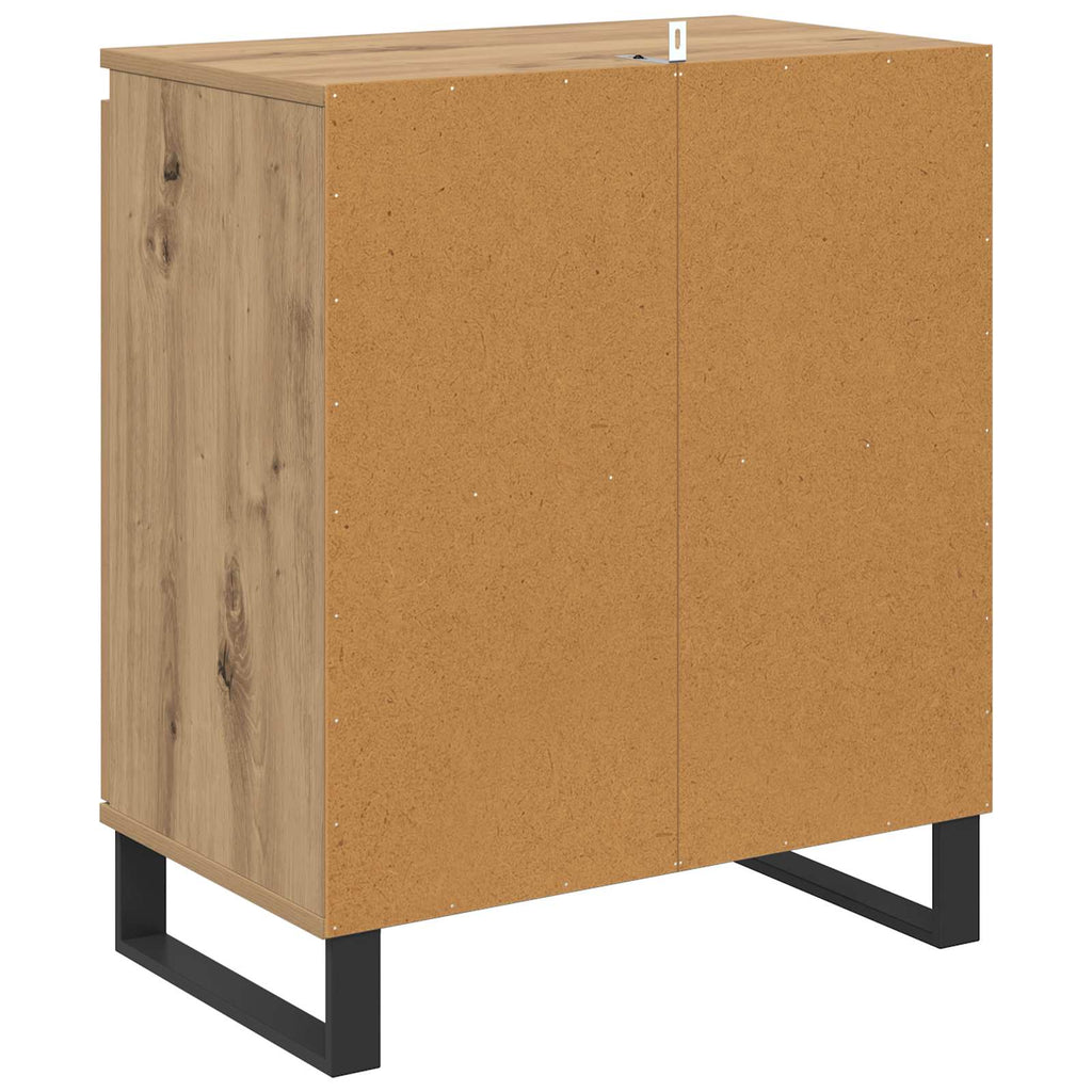 vidaXL Bufet Dąb rzemieślniczy 60 x 35 x 70 cm Materiał drewnopochodny