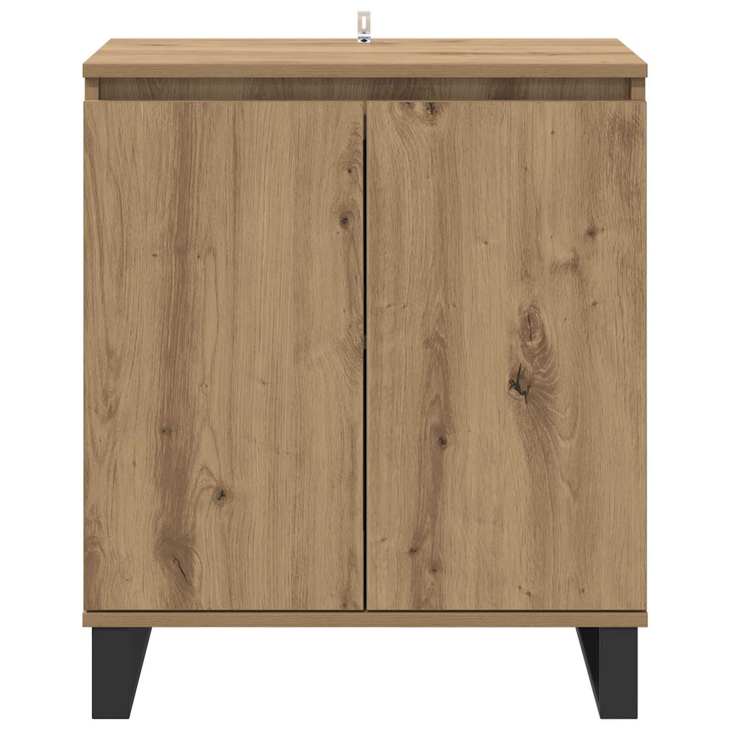 vidaXL Bufet Dąb rzemieślniczy 60 x 35 x 70 cm Materiał drewnopochodny