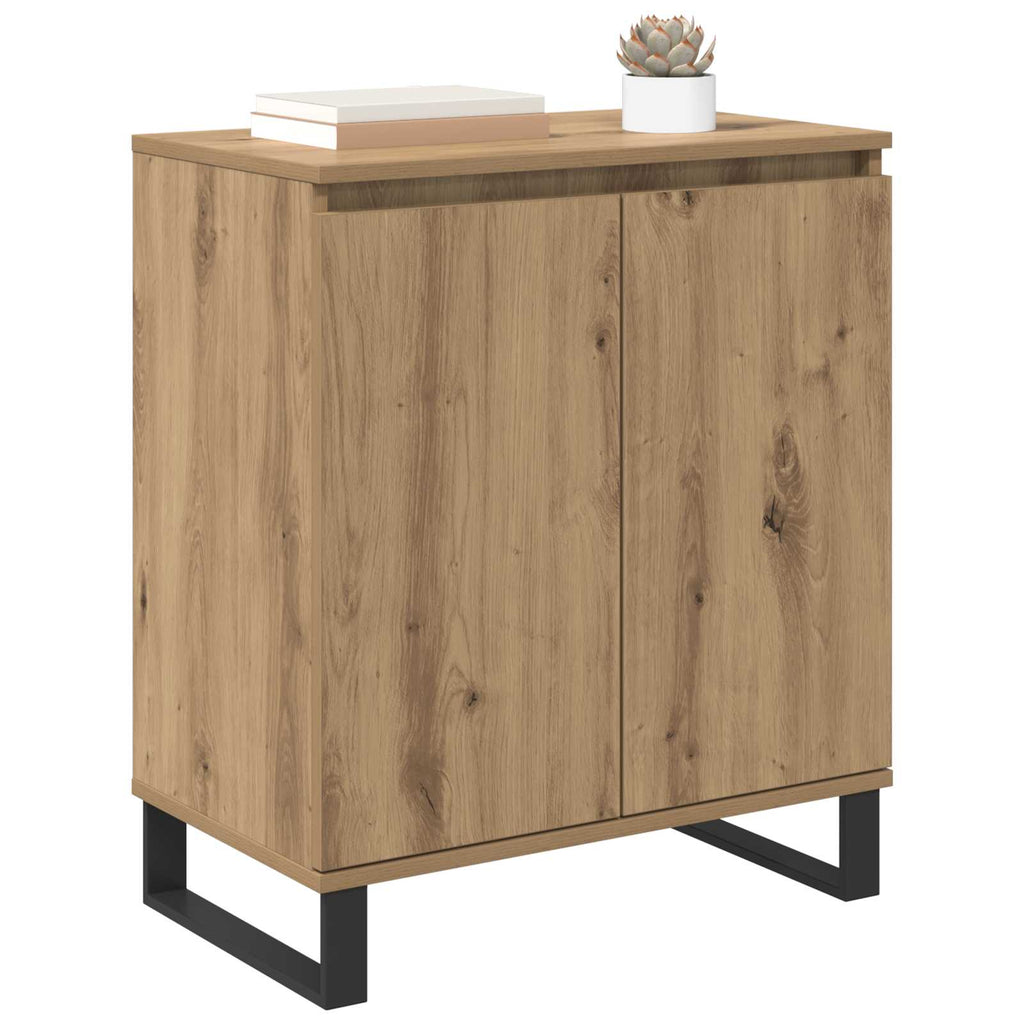 vidaXL Bufet Dąb rzemieślniczy 60 x 35 x 70 cm Materiał drewnopochodny