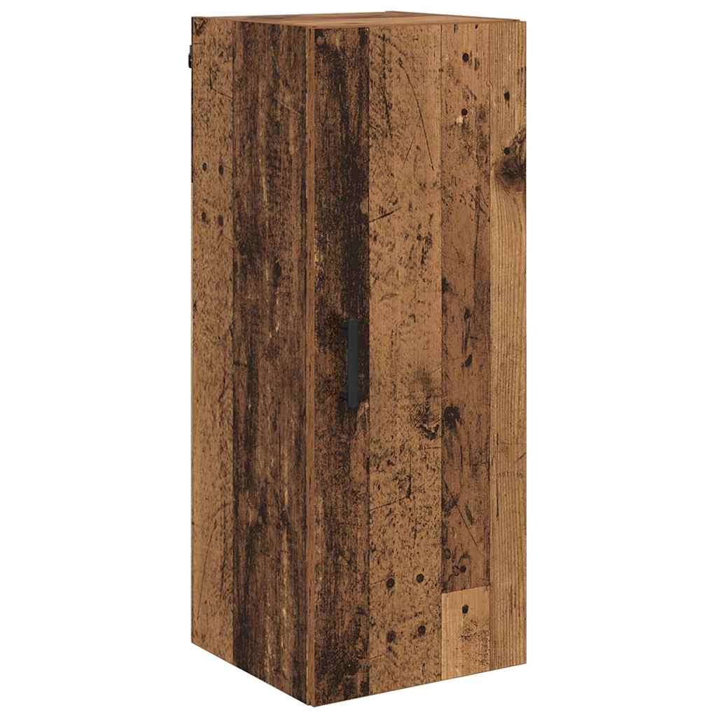 vidaXL Szafka wisząca Stare drewno 34,5 x 34 x 90 cm