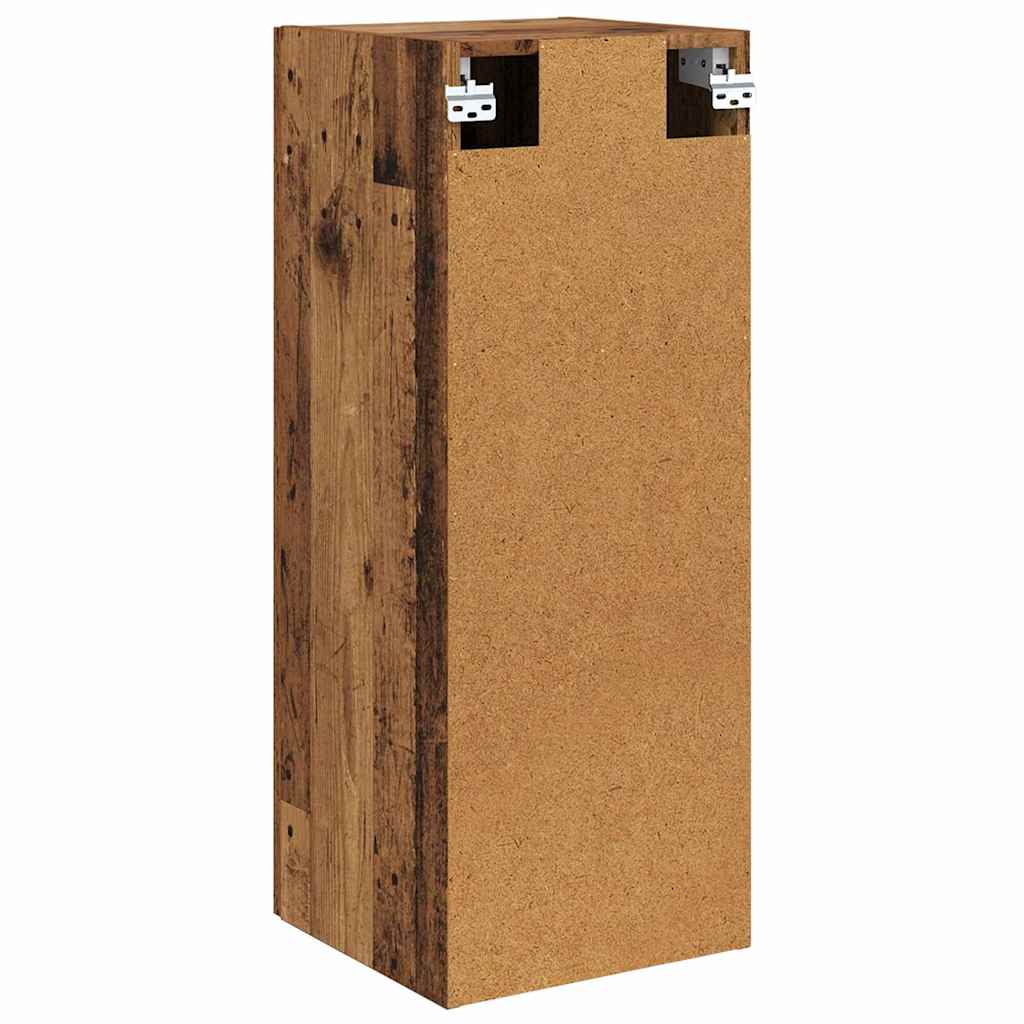 vidaXL Szafka wisząca Stare drewno 34,5 x 34 x 90 cm