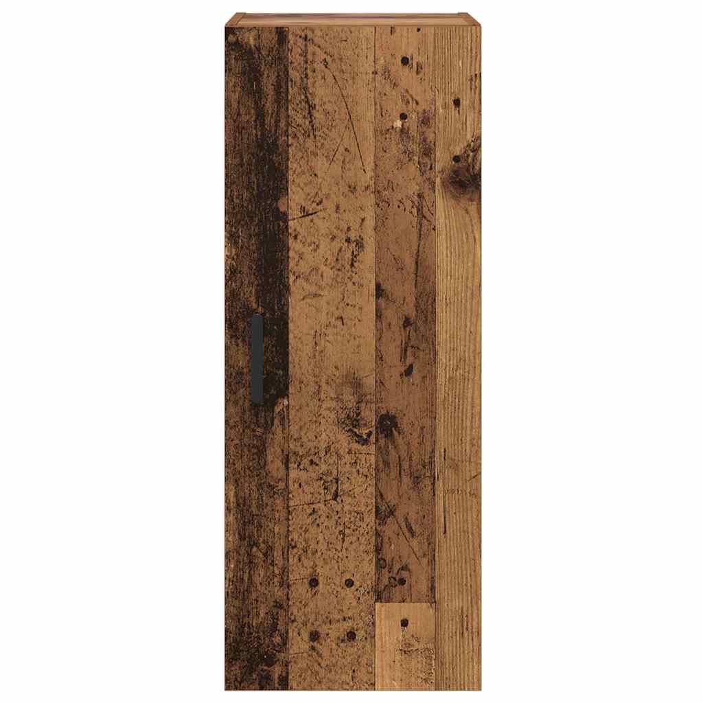 vidaXL Szafka wisząca Stare drewno 34,5 x 34 x 90 cm