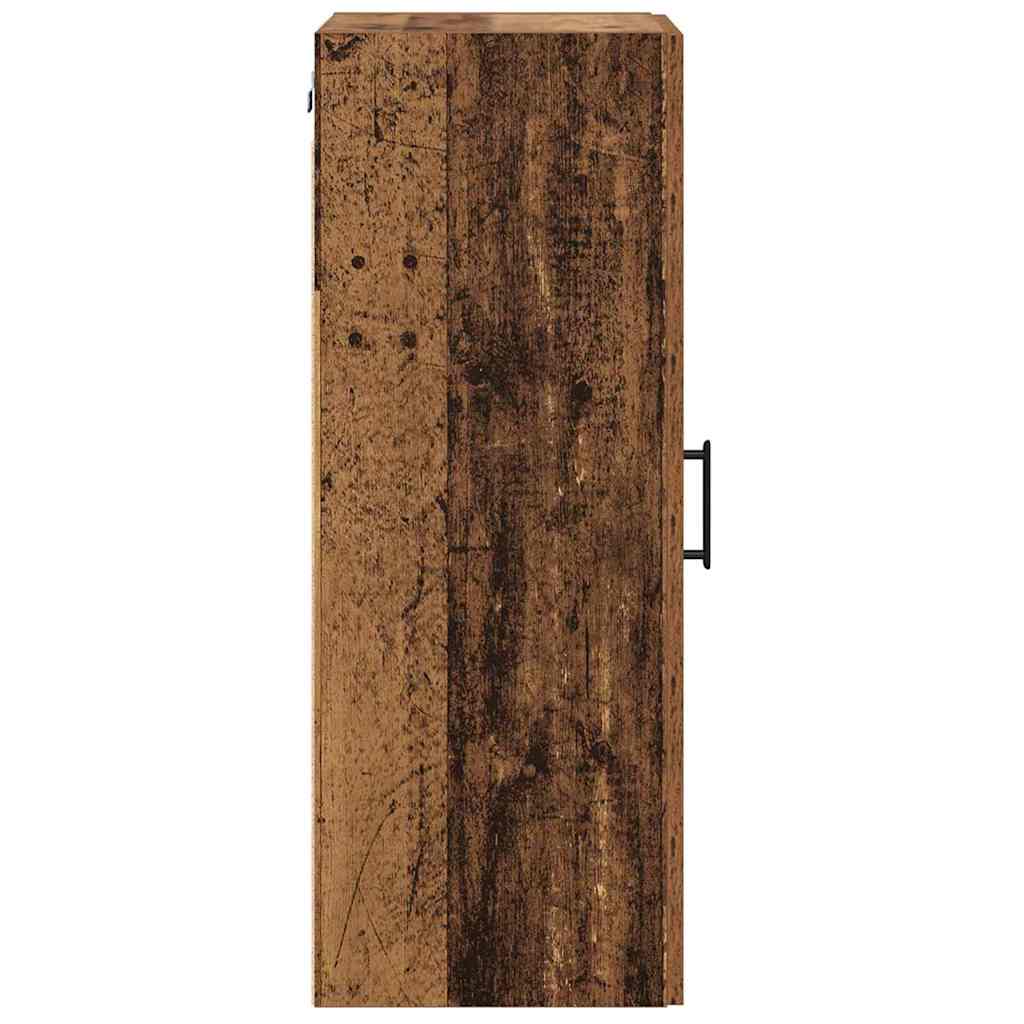 vidaXL Szafka wisząca Stare drewno 34,5 x 34 x 90 cm
