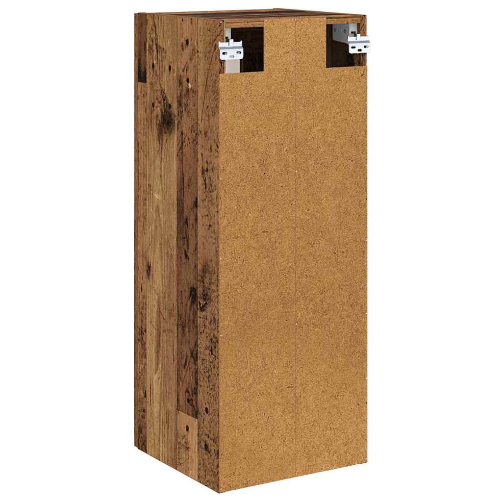 vidaXL Szafka wisząca Stare drewno 34,5 x 34 x 90 cm