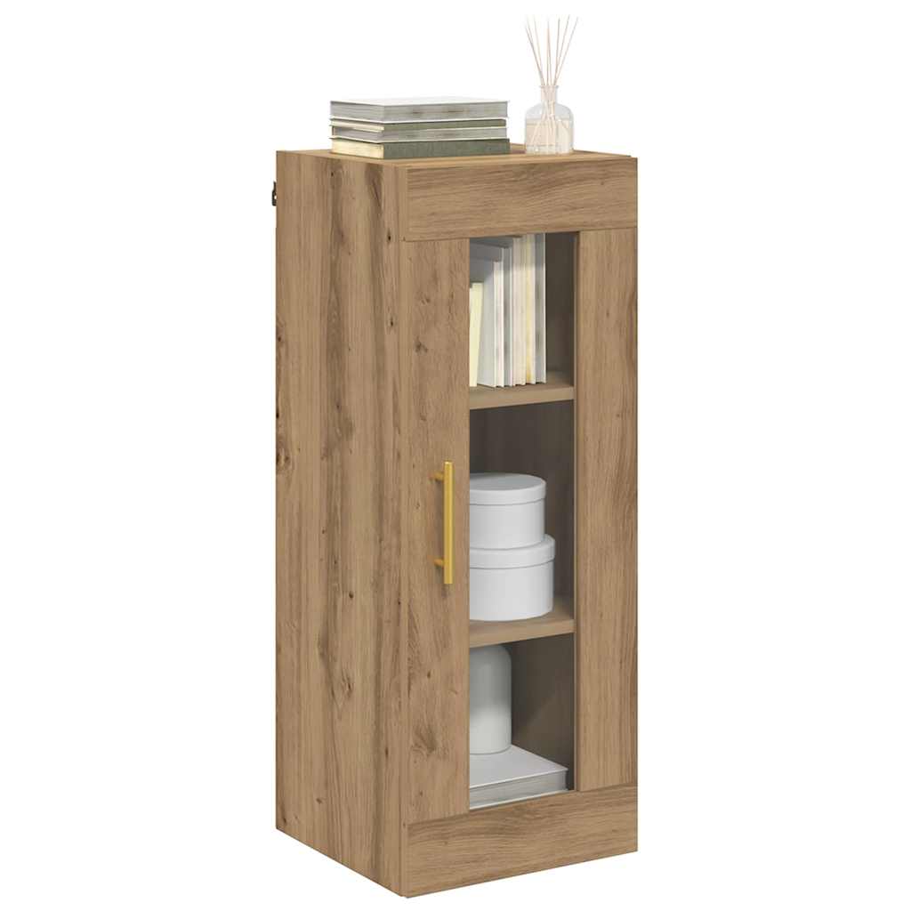 vidaXL Szafka wisząca Dąb rzemieślniczy 34,5 x 34 x 90 cm