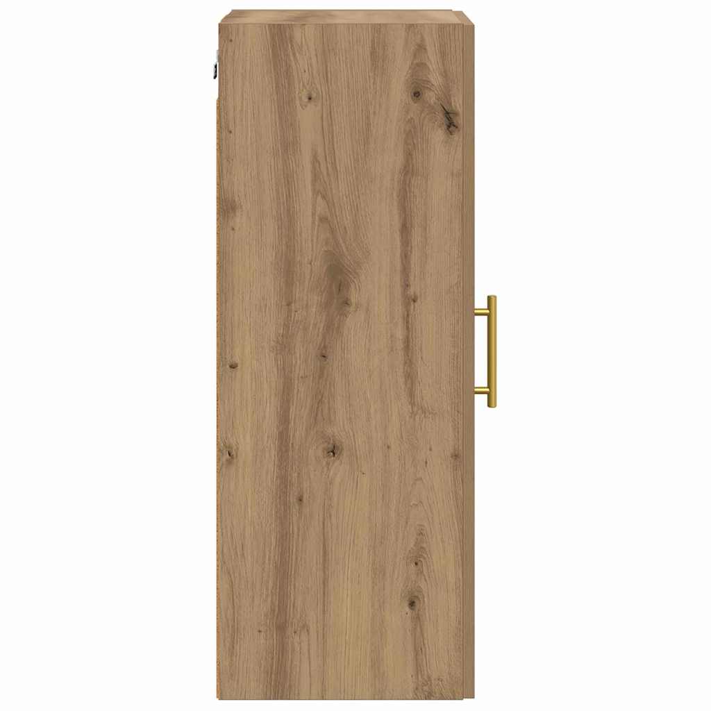 vidaXL Szafka wisząca Dąb rzemieślniczy 34,5 x 34 x 90 cm