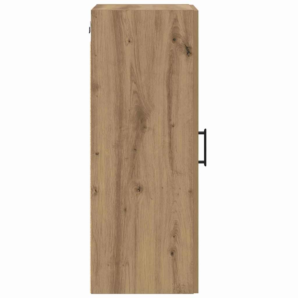 vidaXL Szafka wisząca Dąb rzemieślniczy 34,5 x 34 x 90 cm
