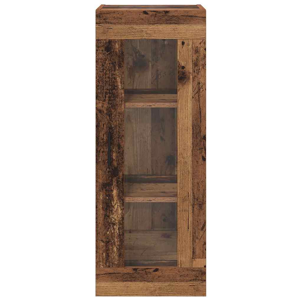 vidaXL Szafka wisząca Stare drewno 34,5 x 34 x 90 cm