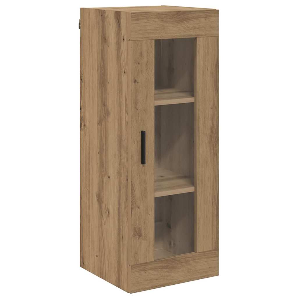 vidaXL Szafka wisząca Dąb rzemieślniczy 34,5 x 34 x 90 cm