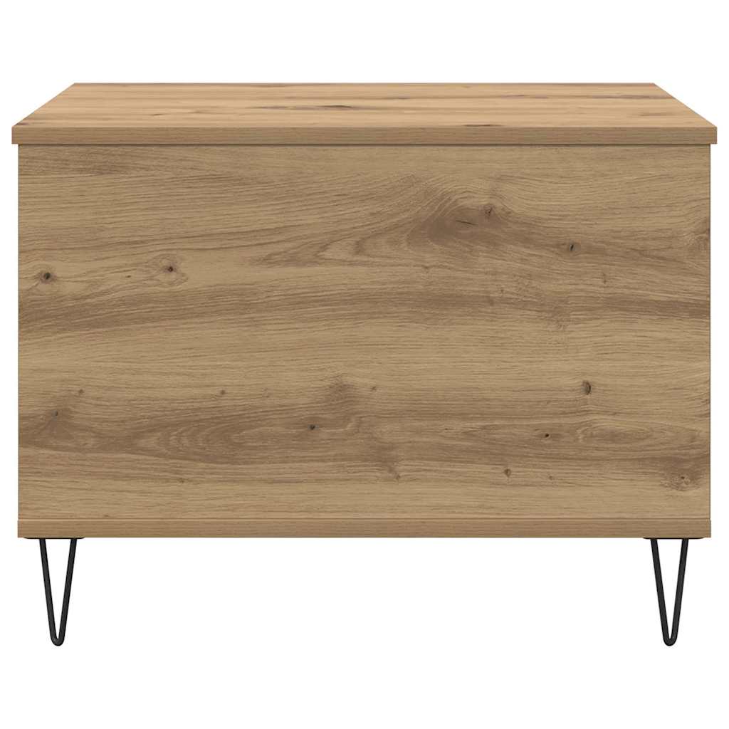 vidaXL Stolik kawowy Dąb rzemieślniczy 60 x 44,5 x 45 cm