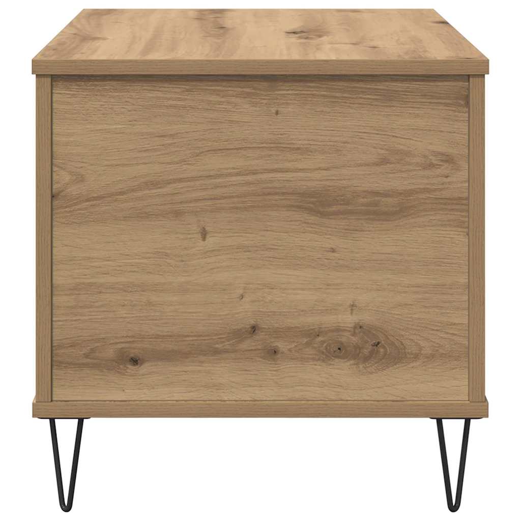 vidaXL Stolik kawowy Dąb rzemieślniczy 60 x 44,5 x 45 cm