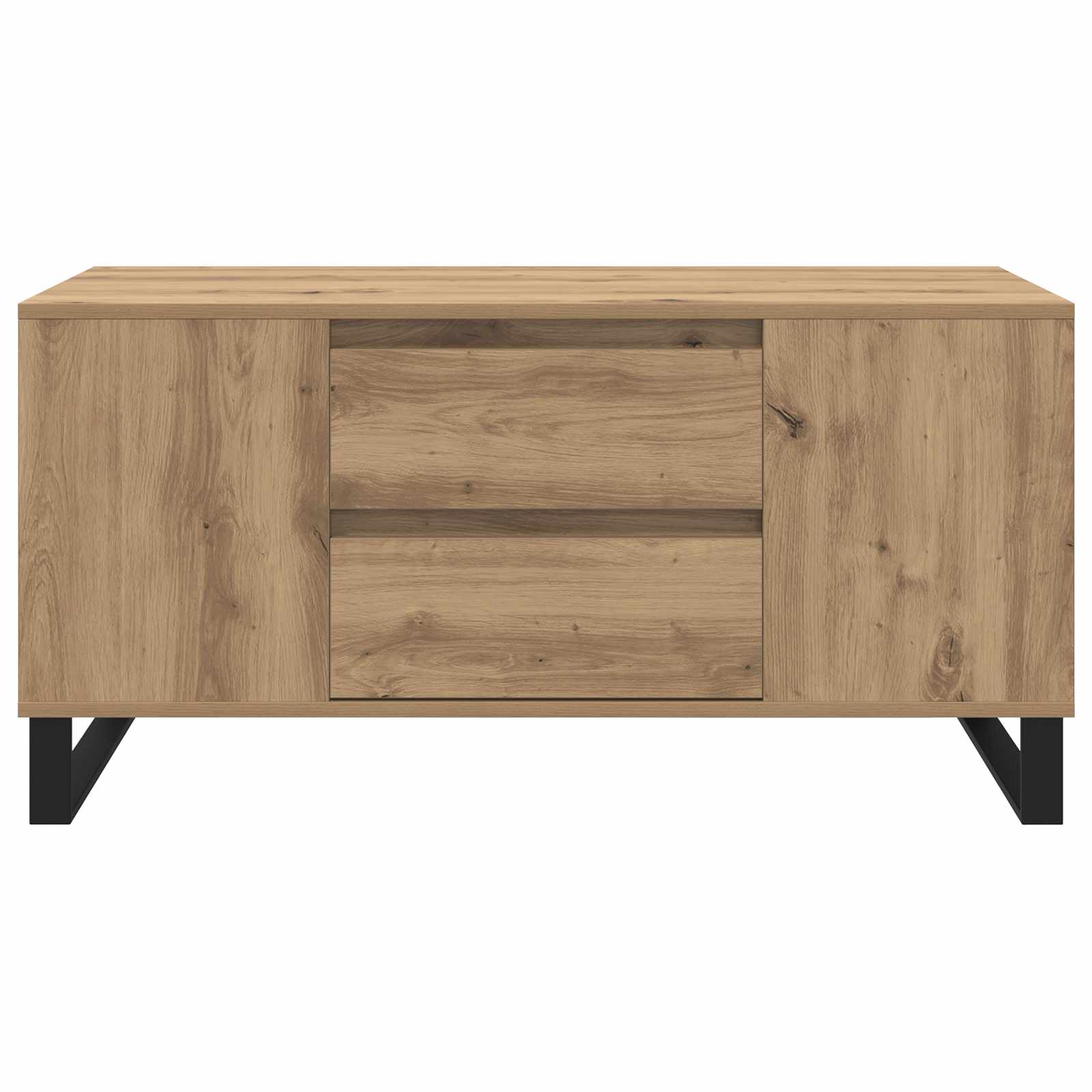 vidaXL Stolik kawowy Dąb rzemieślniczy 102 x 44,5 x 50 cm