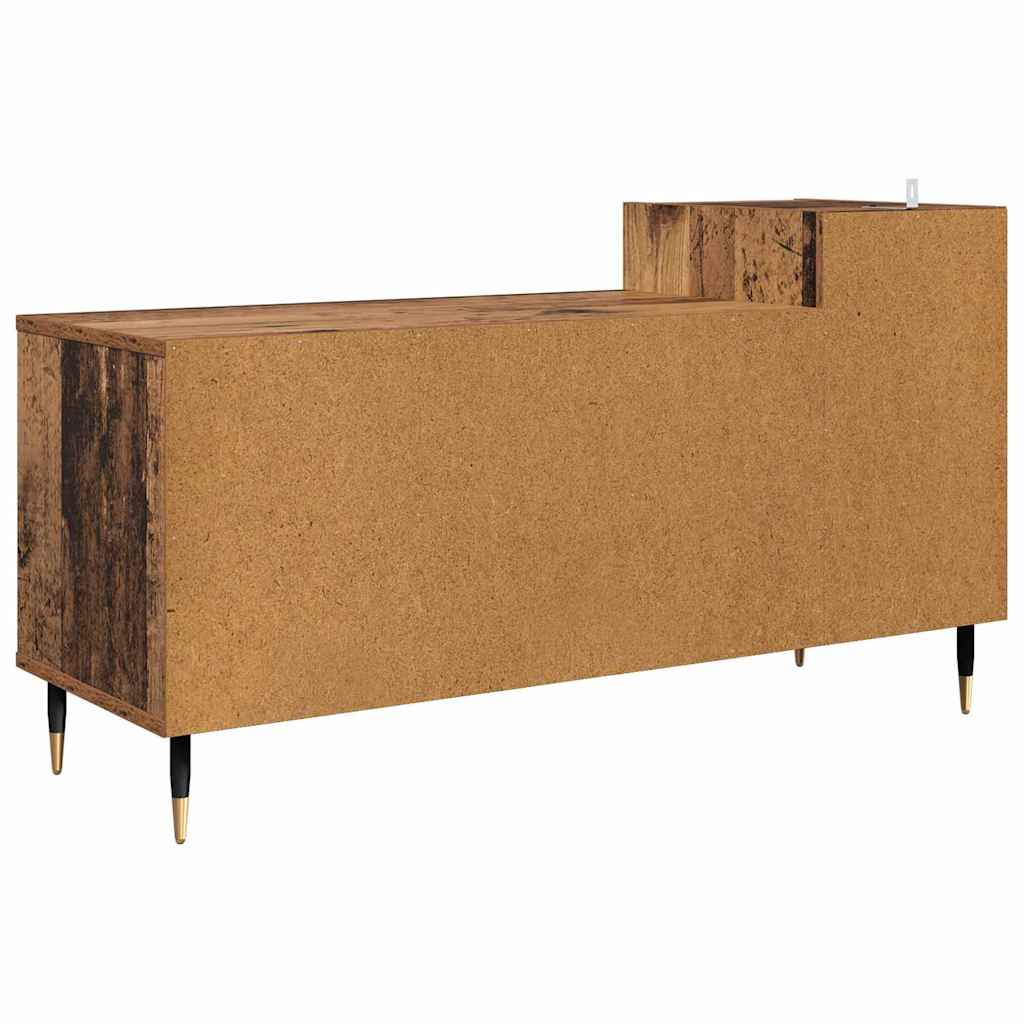 vidaXL Szafka pod telewizor Stare drewno 100 x 35 x 55 cm