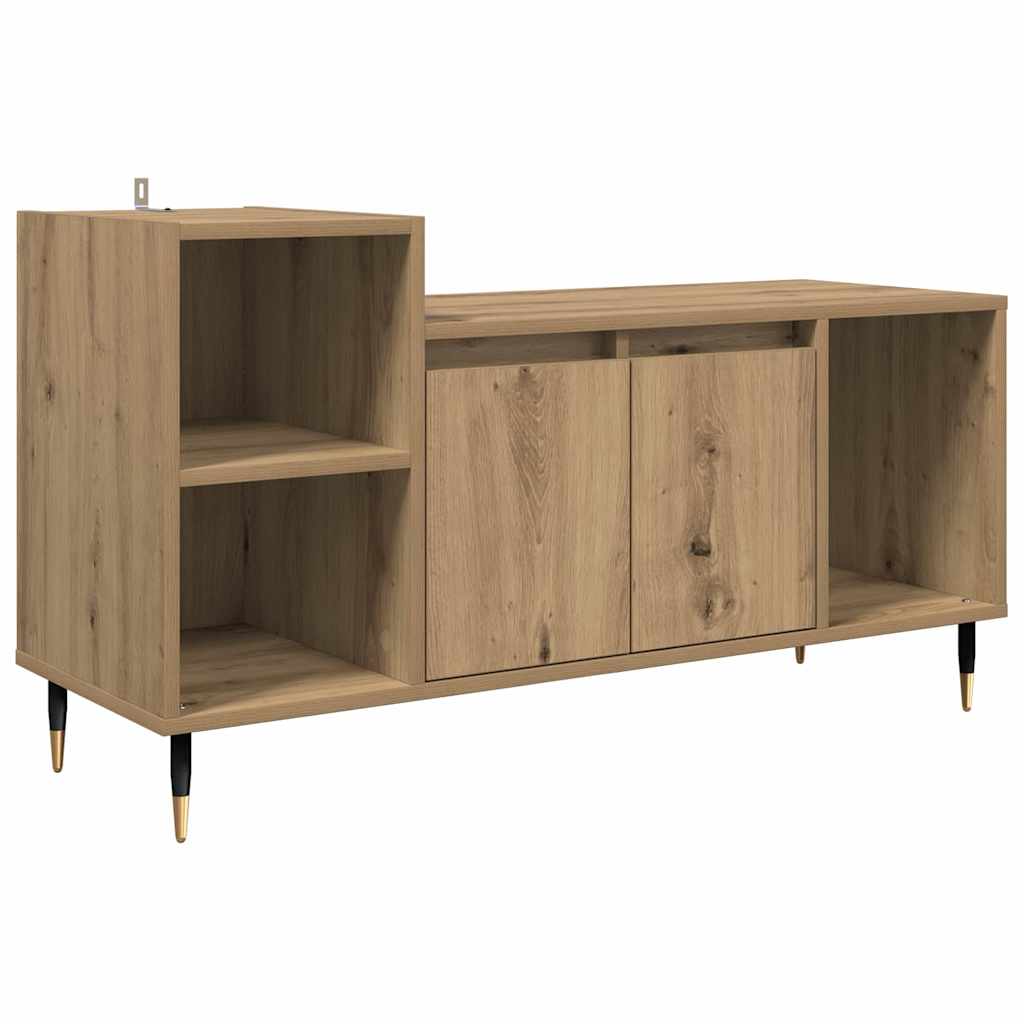 vidaXL Szafka pod telewizor Dąb rzemieślniczy 100 x 35 x 55 cm