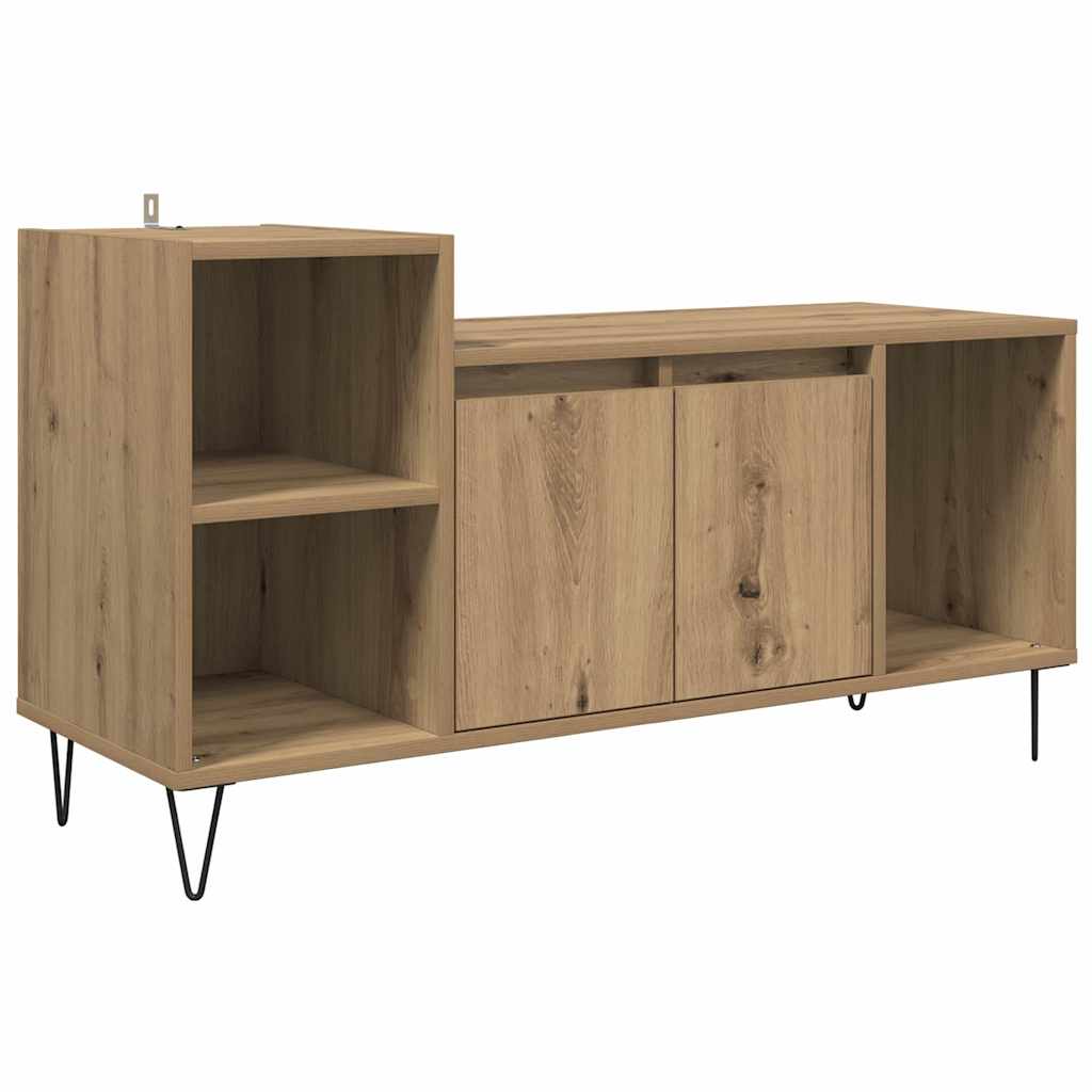 vidaXL Szafka pod telewizor Dąb rzemieślniczy 100 x 35 x 55 cm