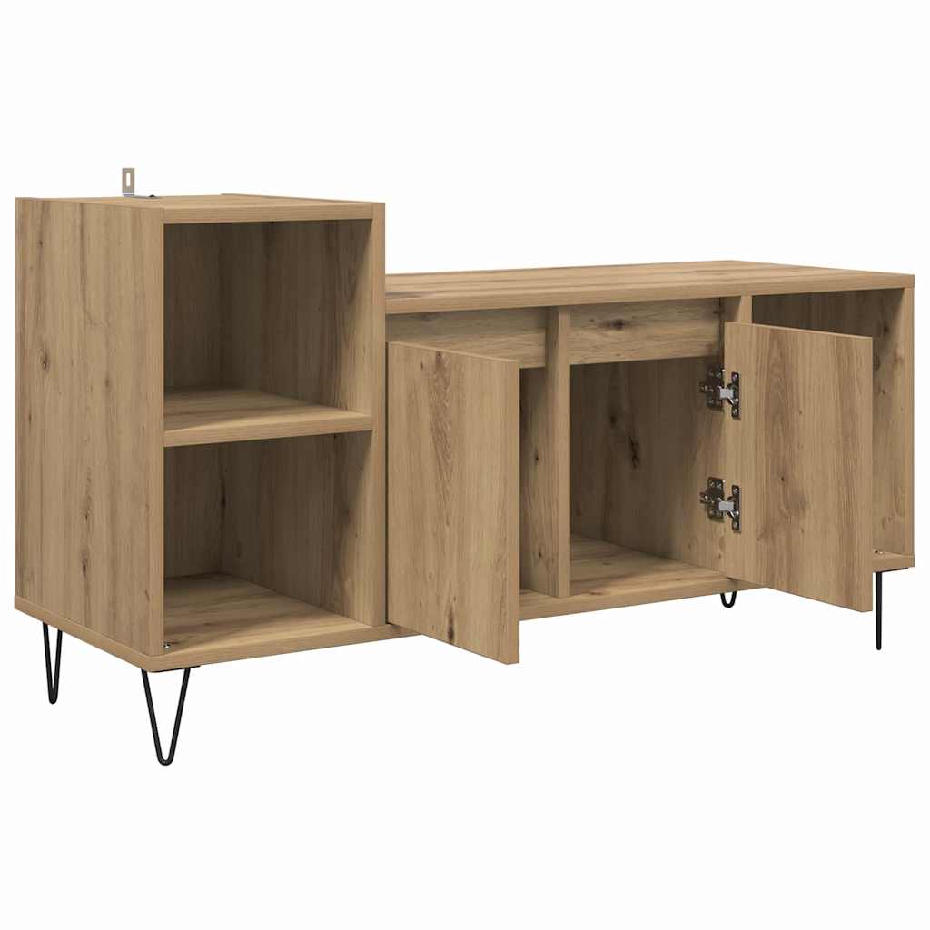 vidaXL Szafka pod telewizor Dąb rzemieślniczy 100 x 35 x 55 cm