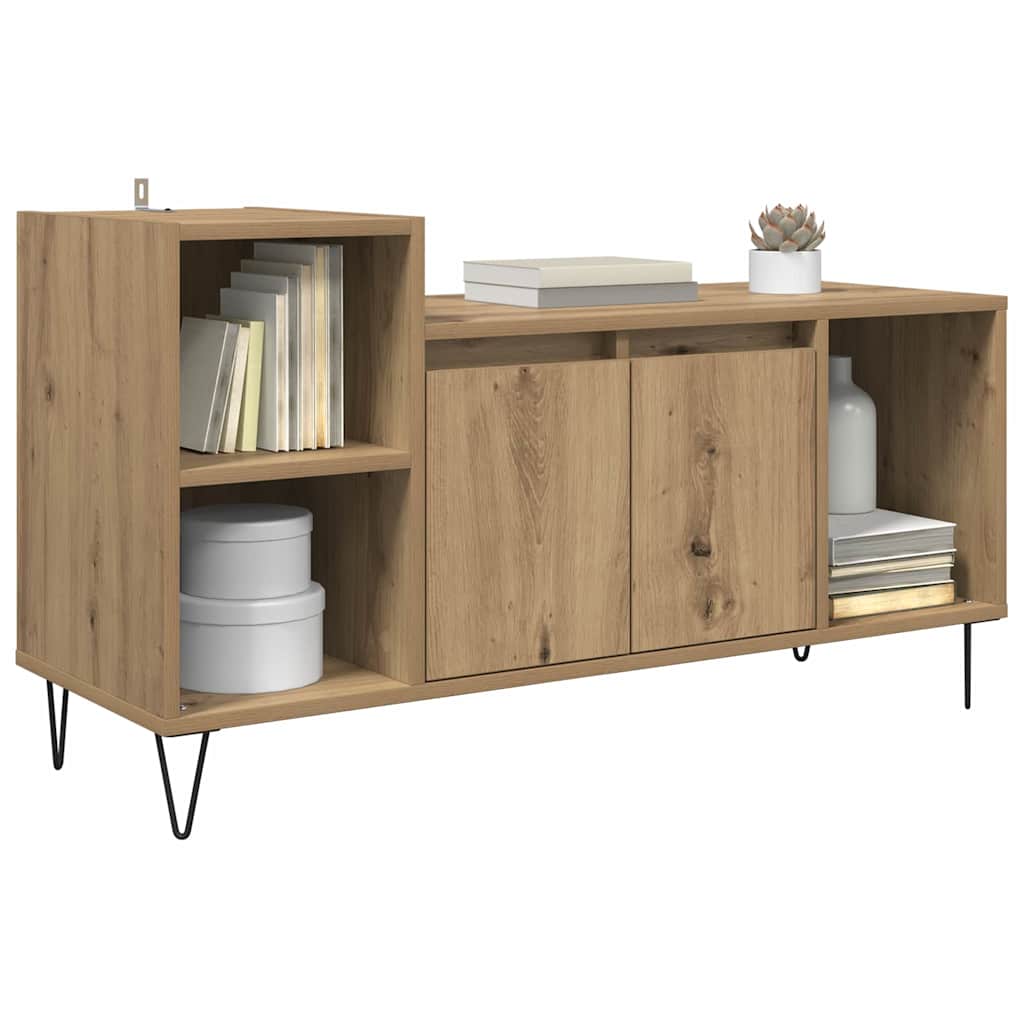 vidaXL Szafka pod telewizor Dąb rzemieślniczy 100 x 35 x 55 cm