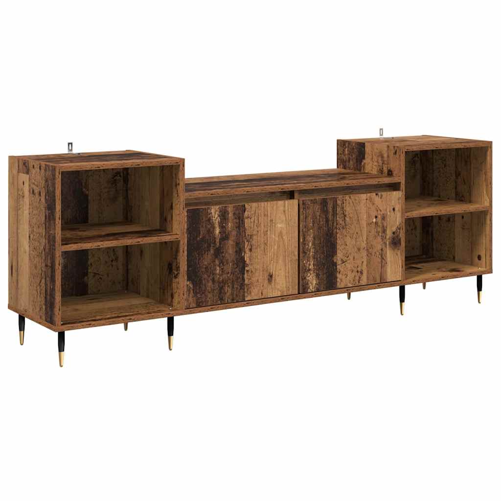 vidaXL Szafka pod telewizor Stare drewno 160 x 35 x 55 cm