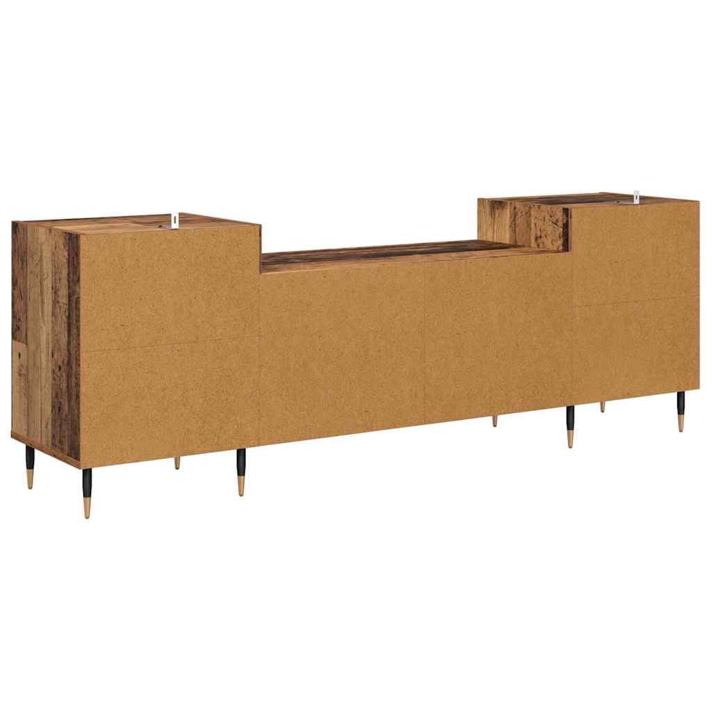 vidaXL Szafka pod telewizor Stare drewno 160 x 35 x 55 cm