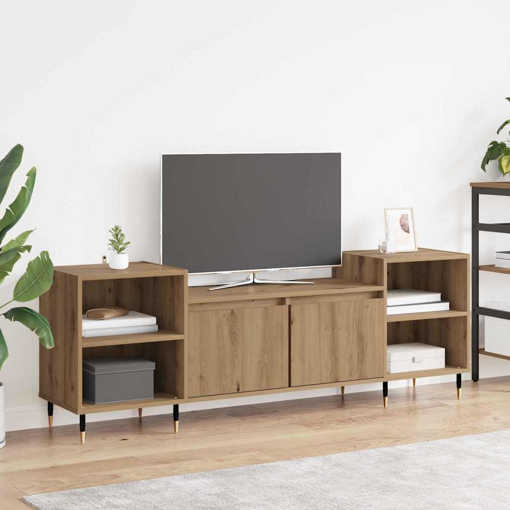 vidaXL Szafka pod telewizor 160 x 35 x 55 cm Dąb rzemieślniczy