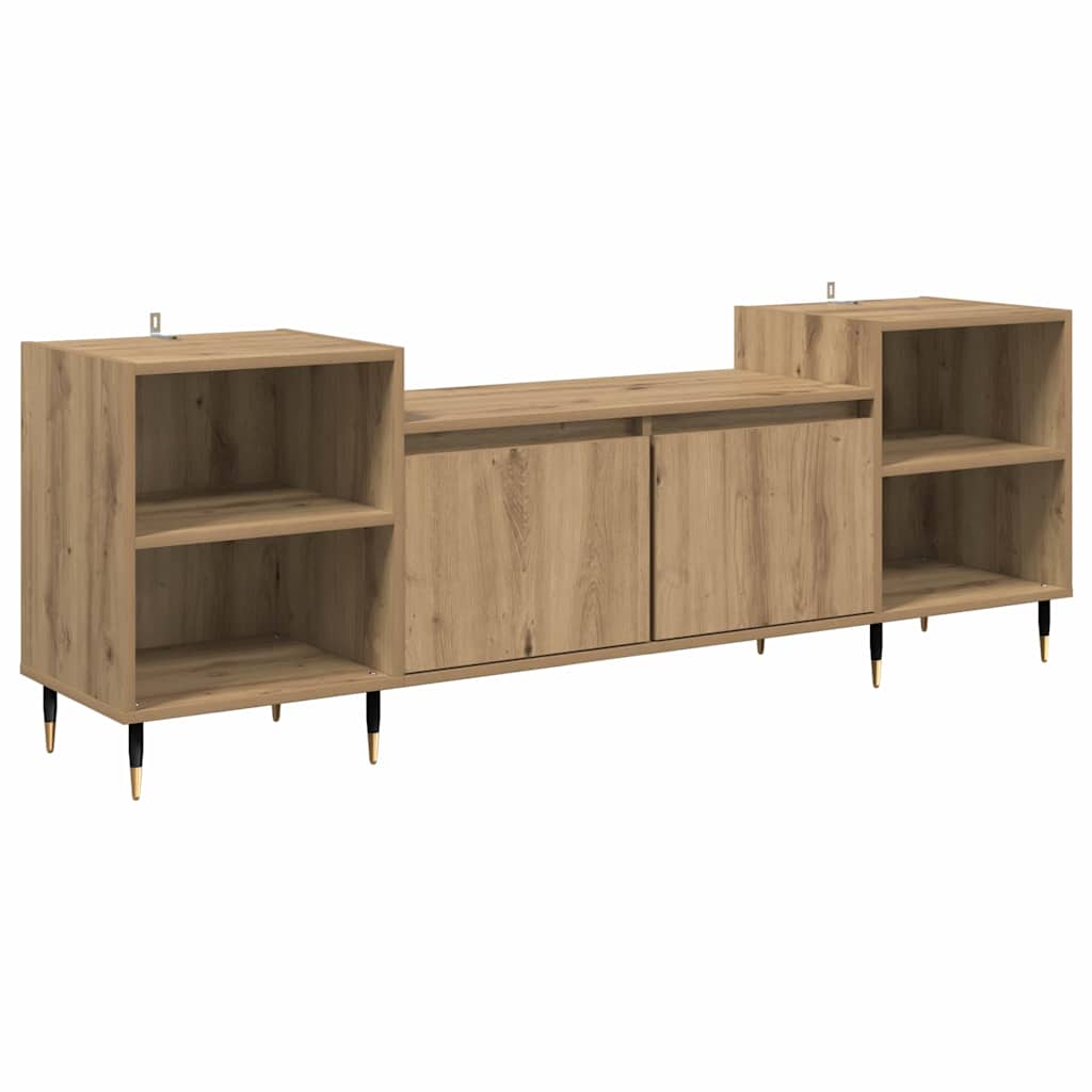 vidaXL Szafka pod telewizor 160 x 35 x 55 cm Dąb rzemieślniczy
