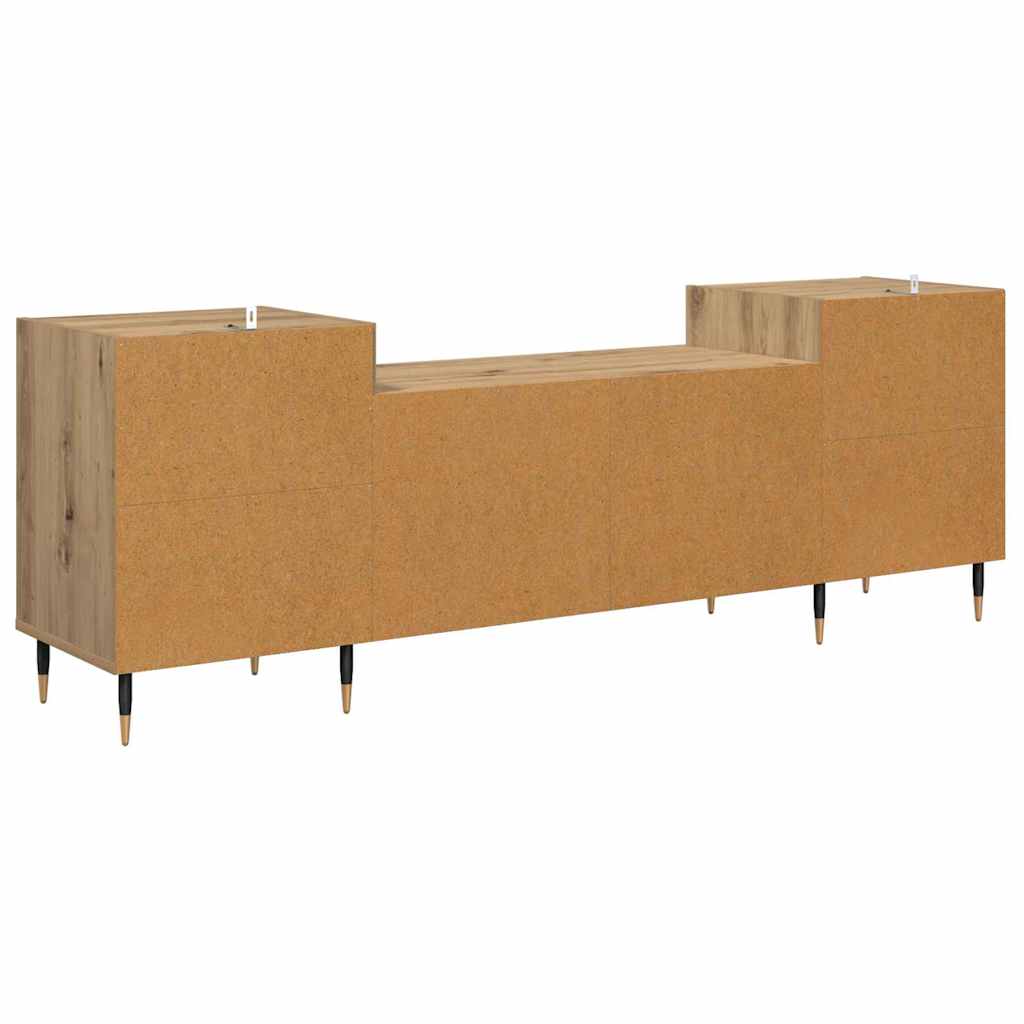 vidaXL Szafka pod telewizor Dąb rzemieślniczy 160 x 35 x 55 cm