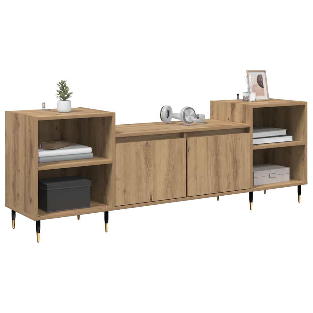 vidaXL Szafka pod telewizor 160 x 35 x 55 cm Dąb rzemieślniczy