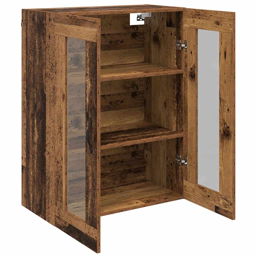 vidaXL Szafka wisząca Stare drewno 69,5 x 34 x 90 cm